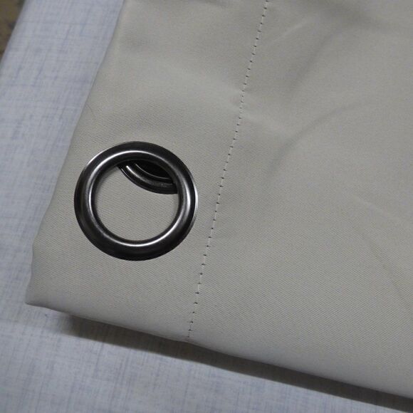 Lush Décor 52" x 95" Blackout Curtain Set Wheat - Picture 7 of 8